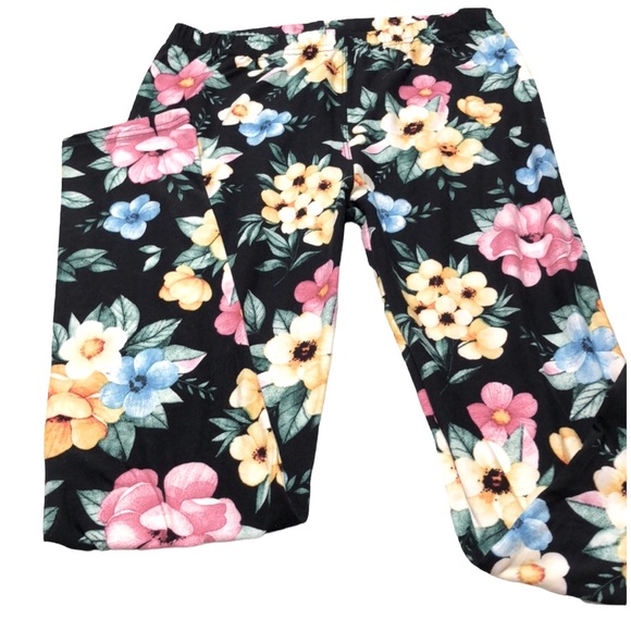 Pants - Floral Leggings